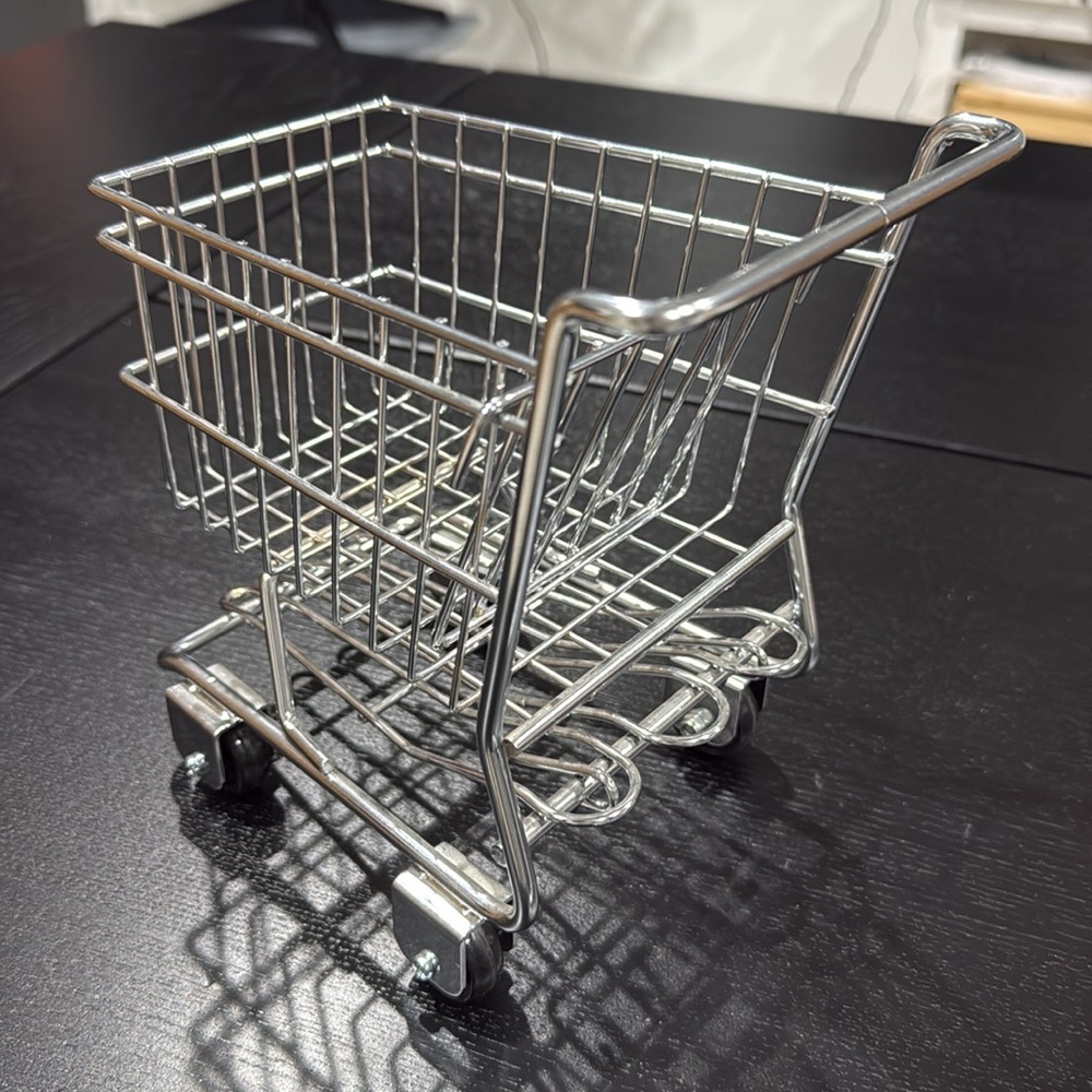 Mini Shopping Cart - Picture 3 of 7